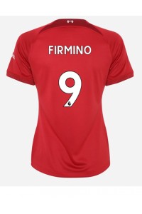 Liverpool Roberto Firmino #9 Voetbaltruitje Thuis tenue Dames 2022-23 Korte Mouw